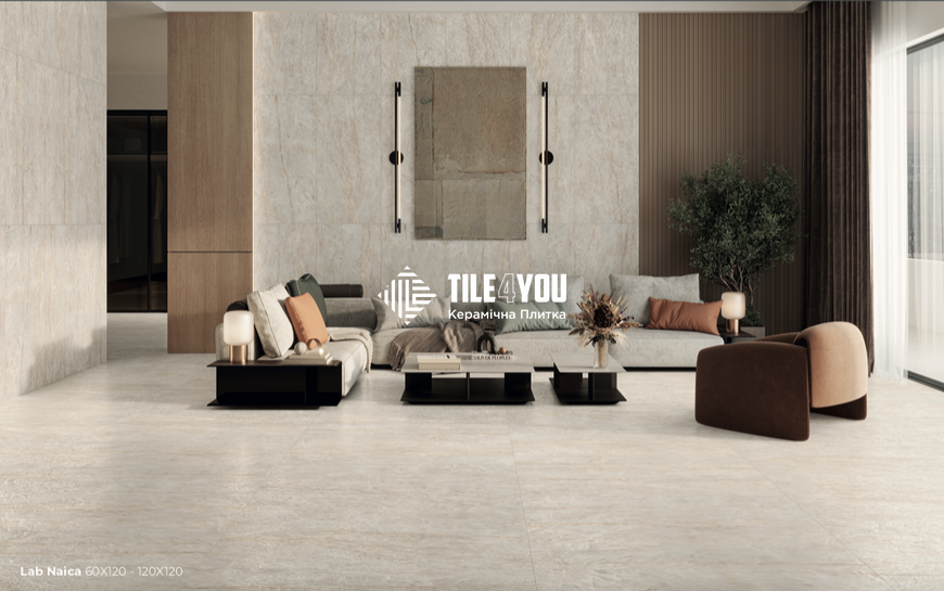 Керамогранит Prissmacer | Naica Crema Luxglass 050 60 x120 19048 фото