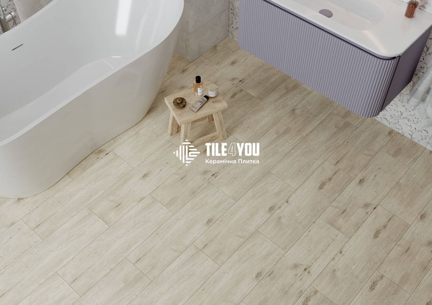 Керамограніт Golden Tile | Плитка Wellwood WL1P70 бежевий 200x650x7 202740 фото