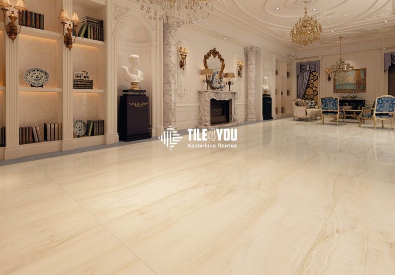 Керамограніт Kutahya | Opal Bone Prime RT Polish 240 x 120 208275 фото
