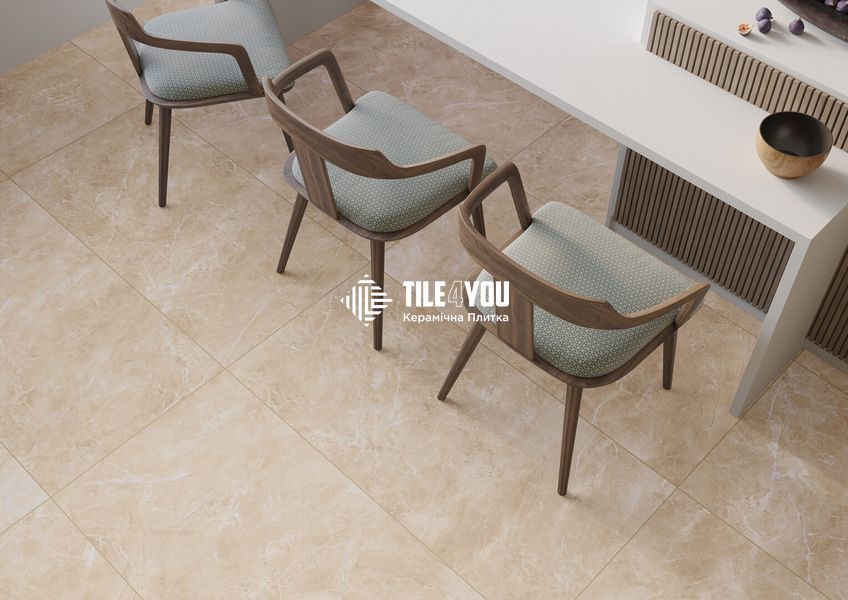 Керамограніт Ceramika Gres | Rush Beige RECT 597x597 208528 фото