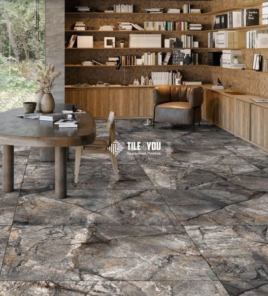 Керамограніт Italica | Fiji Grey Polished 60x120 см 16051 фото