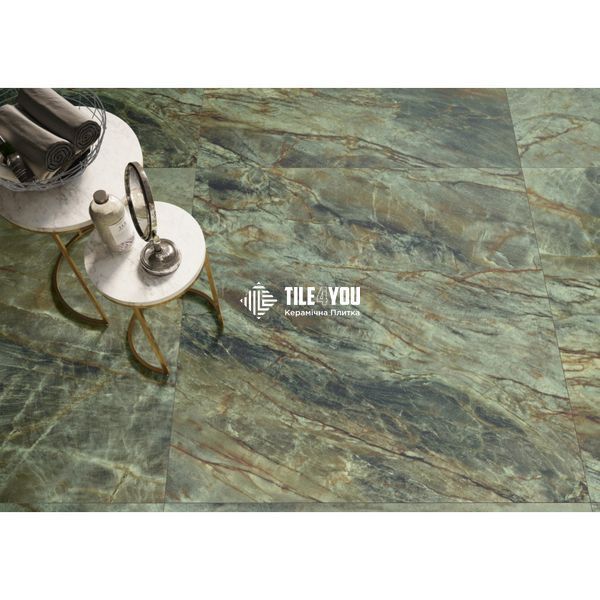 Керамограніт Cerrad | Brazilian Quartzite Green RECT 59,7X119,7 17119 фото
