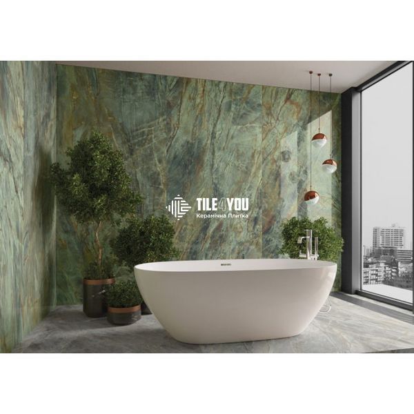 Керамограніт Cerrad | Brazilian Quartzite Green RECT 59,7X119,7 17119 фото