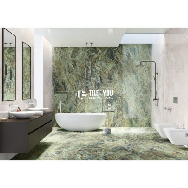 Керамограніт Cerrad | Brazilian Quartzite Green RECT 59,7X119,7 17119 фото