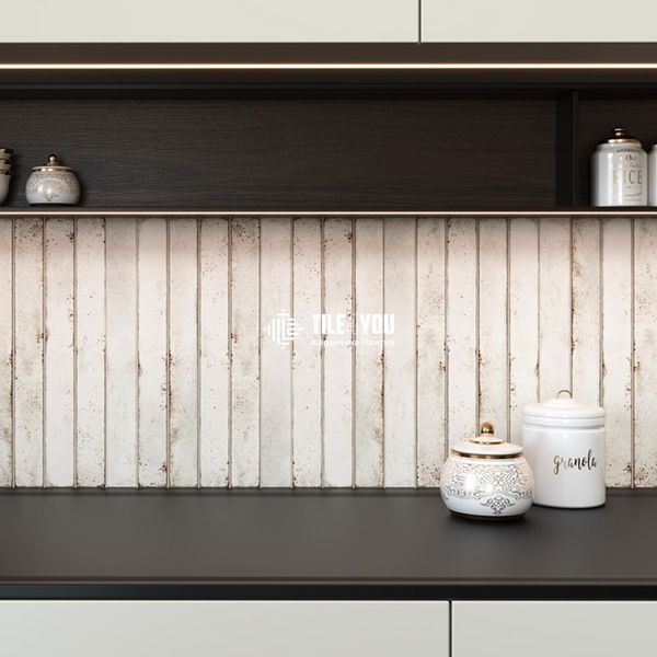 Керамогранит Almera Ceramica | Плитка Mixtik White 4.8х44.5 см 209030 фото