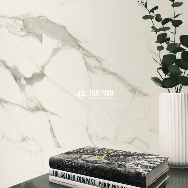Керамограніт Baldocer | STATUARIO POLISHED RECT. 60*120*7mm 203025 фото