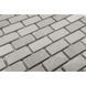 Мармурова мозаїка Vivacer № 02 BEIGE MARBLE MOSAIC TUMBLED BASKET BRICK 30.5х30.5 10637 фото 3
