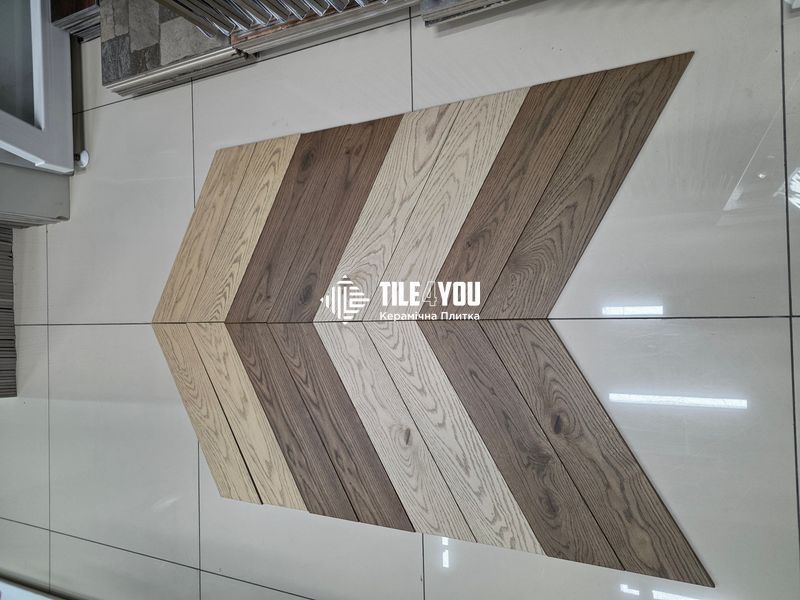 Плитка под дерево Marazzi | Vivo Tabacco Chevron 11x54 (MP3S) 18729 фото