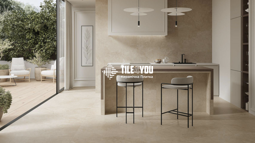 Керамограніт Paradyz Ceramika | Nemerino Beige Gres Mat 119,8X59,8 19924 фото