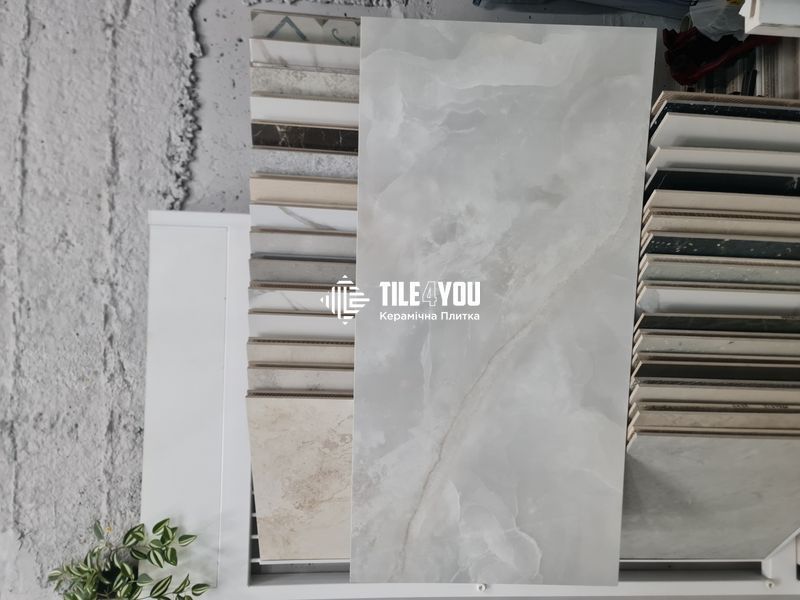 Керамограніт Teo Ceramics (Allore) | Charisma White F P 600x1200x8 R Full Lappato 1 201049 фото