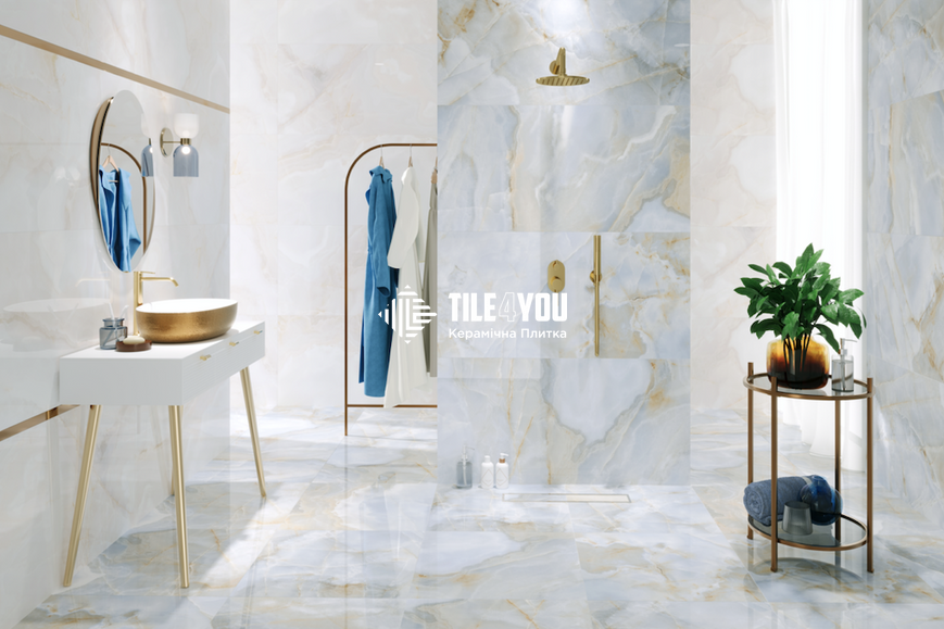 Керамограніт Teo Ceramics | Teo Onice Sky F P 600x1200x8 R Full Lappato 1 17276 фото