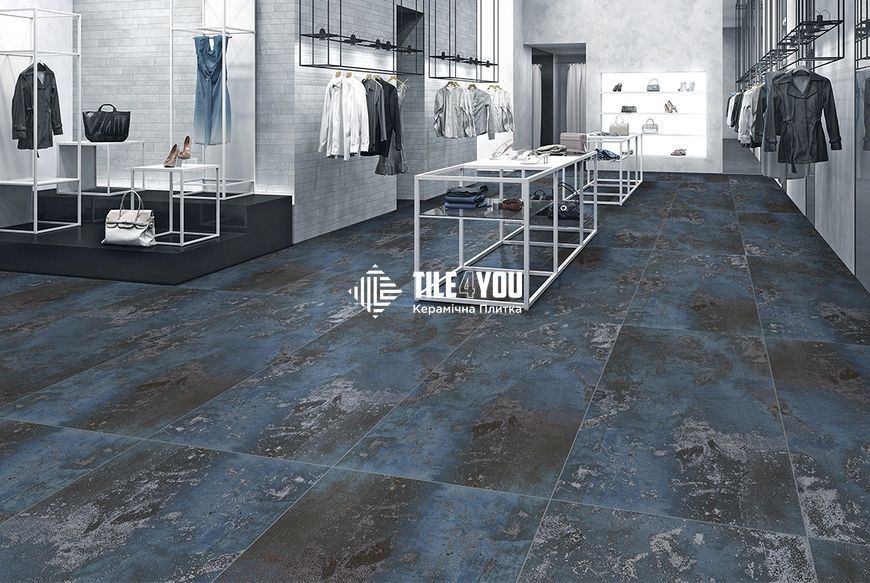 Керамогранит CERAMA MARKET | Plutonic Azul Grande 60x120 см 16410 фото