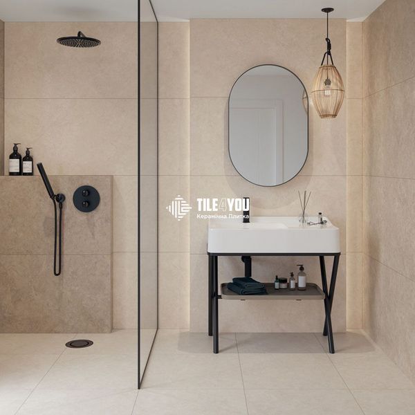 Керамограніт Paradyz | Lightstone Crema Gres Szkl. Rekt. 59,8X59,8 18469 фото