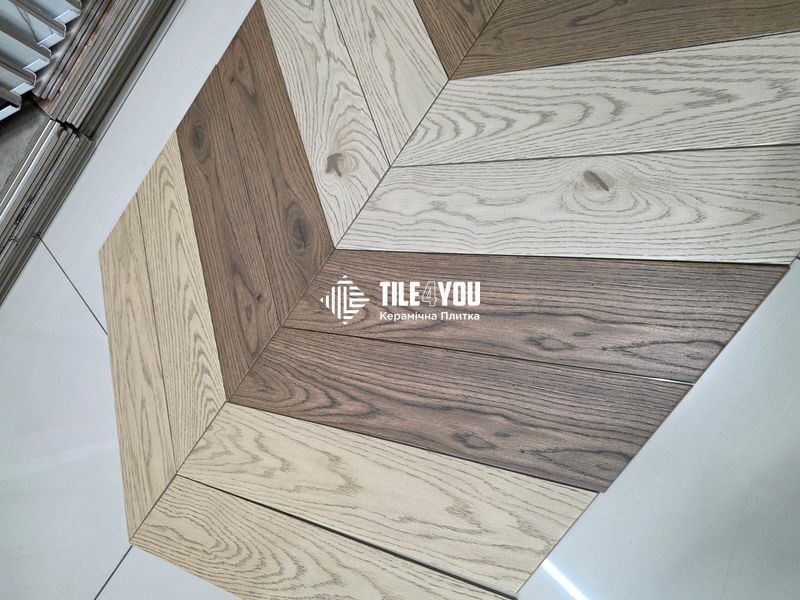 Плитка под дерево Marazzi | Vivo Castano Chevron 11x54 (MP3R) 18732 фото