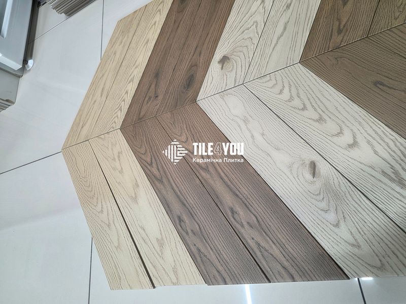 Плитка под дерево Marazzi | Vivo Castano Chevron 11x54 (MP3R) 18732 фото