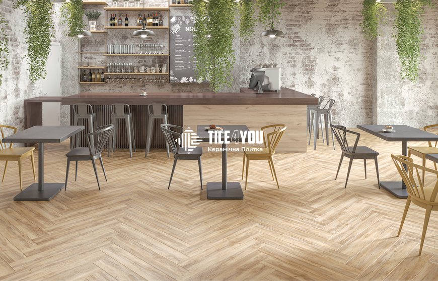 Плитка під дерево Teo Ceramics (Allore) | Canyon Gold F PR 198x1200x8 R Mat 1 16854 фото