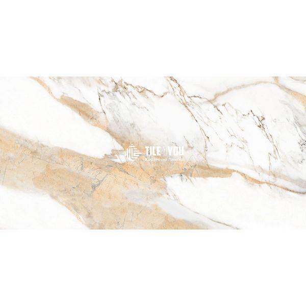 Керамограніт Inter Gres | Calacatta gold сірий 12060 35 071/L 60x120 см 15959 фото
