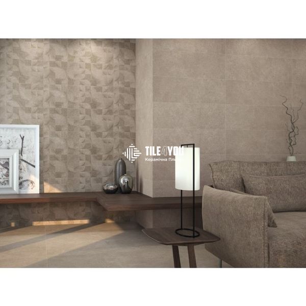 Плитка для стін Icon Taupe Rectificado 30х90 38752346 фото