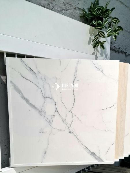 Керамограніт MEGAGRES | GQW6320M CARRARA (1 сорт) 60x60 см 358115 фото