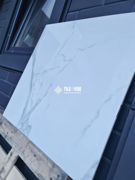 Керамограніт Teo Ceramics (Allore) | Carrara White F P 600x600x8 R Full Lappato 1 17229 фото