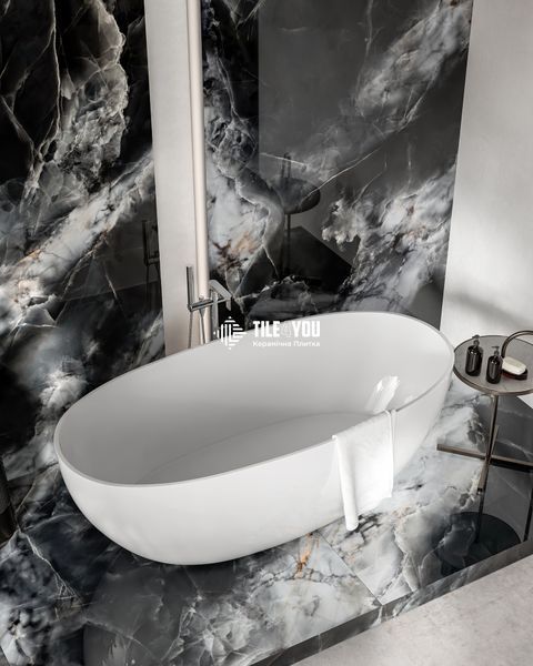 Керамограніт Cerrad | Calmness Black RECT 597x1197 202281 фото