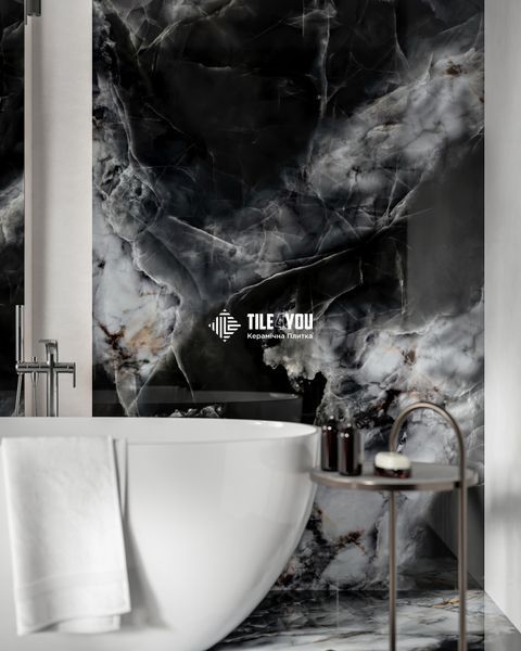 Керамограніт Cerrad | Calmness Black RECT 597x1197 202281 фото