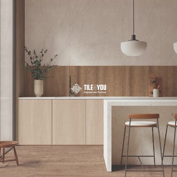 Керамогранит ALMERA CERAMICA | Couvet Wood Slat Haya 75x150 см 208848 фото