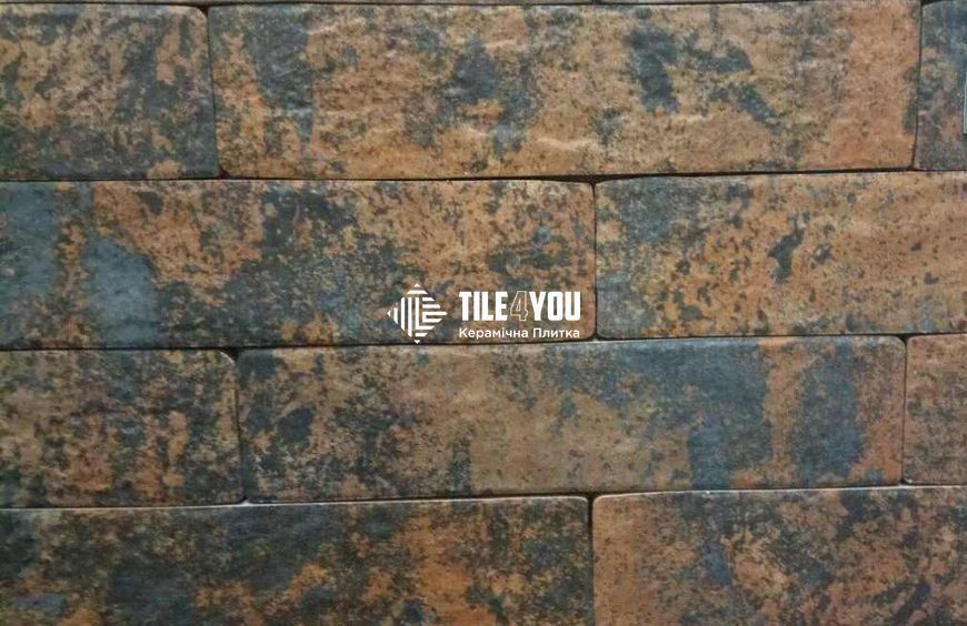 Керамогранит Golden Tile | Плитка Westminster 24Р010 оранжевий 250х60х6 17687 фото