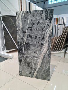 Керамограніт Inter Gres | Majestic сірий темний 12060 141 072/KL 60x120 см 38598 фото