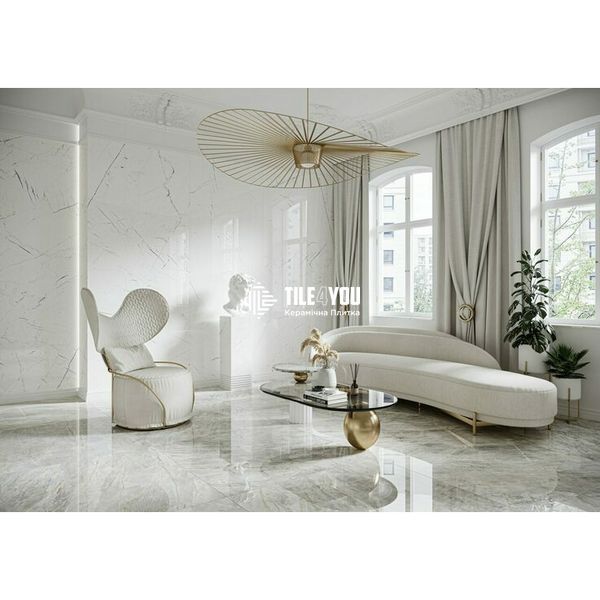 Керамограніт Cerrad | Marmo Thassos White RECT 597x1197x8 18943 фото