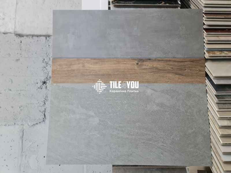 Керамограніт Teo Ceramics (Allore) | Soft Slate Grey F PC 600x1200x8 R Sugar 1 60130427 фото