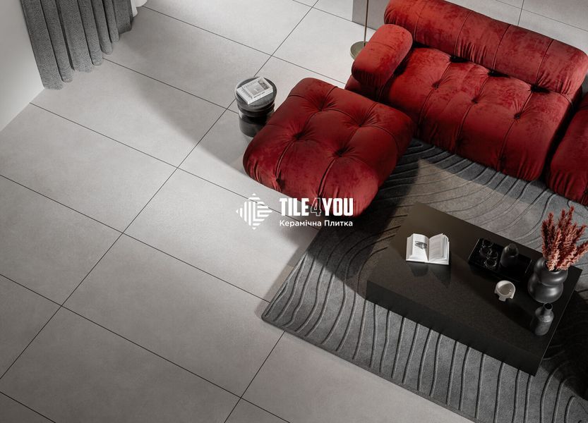 Керамограніт Cerrad | Modern Concrete Silver RECT 597x1197x8 202337 фото
