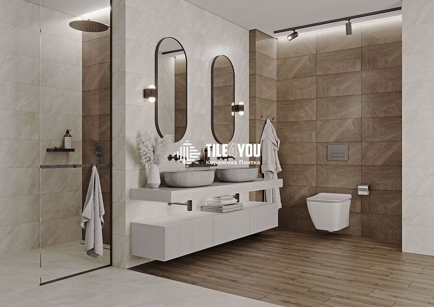 Керамогранит Церсанит | Gelios wood brown matt 29,8x59,8 208395 фото