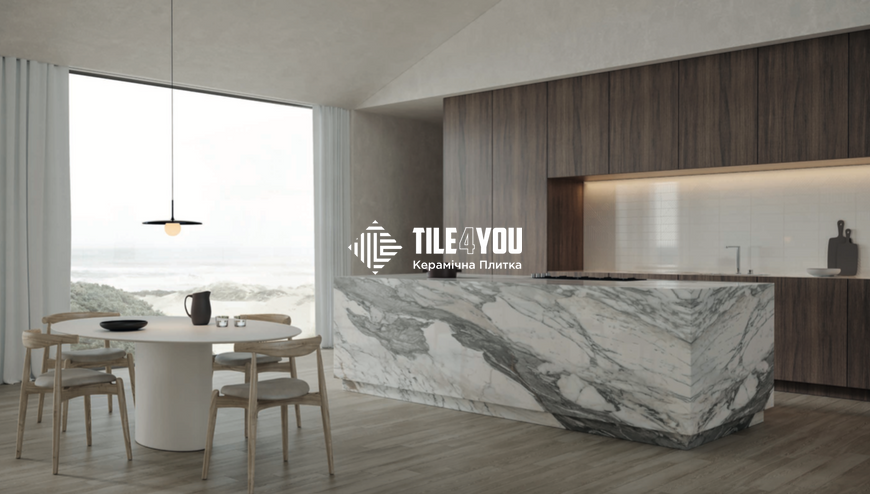 Керамограніт крупноформатний Anatolia | Calacatta Corchia 119,8x279,8 Honed 6mm (AB49H) 19323 фото
