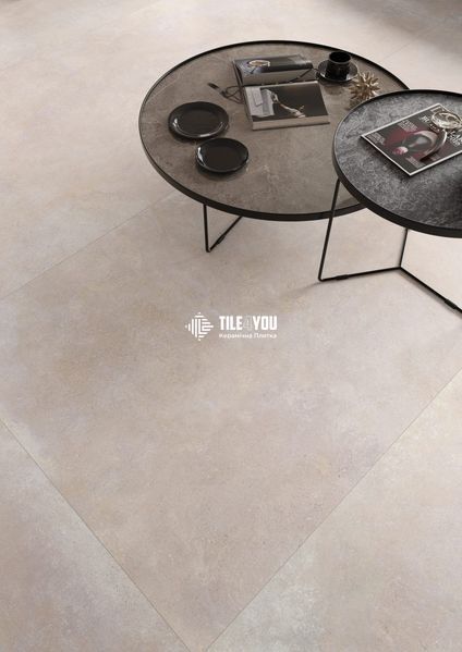 Керамограніт Cerrad | Modern Concrete Ivory SILKY CRISTAL LAP 797x797x8 202332 фото
