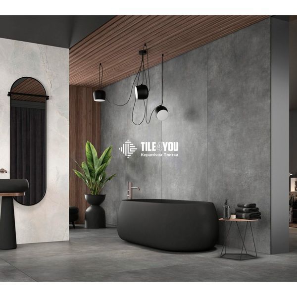 Керамограніт Cerrad | Concrete Anthracite 119,7X119,7 17176 фото