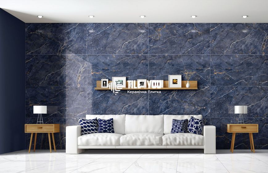 Керамогранит Sunhearrt | Phantom Azul High Polished 60*120 201607 фото