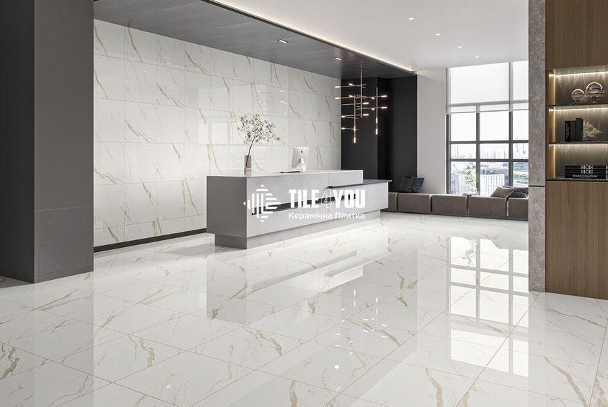 Керамогранит CERAMA MARKET | Calacatta Gold 60x60 см 16466 фото