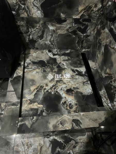 Керамограніт Teo Ceramics | Itaka Black F P 600x600x8 R Full Lappato 1 17488 фото
