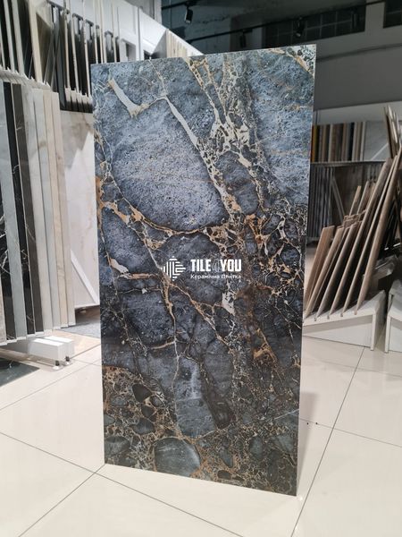 Керамограніт Italica | Canyon Blue High Glossy 60x120 см 16231 фото