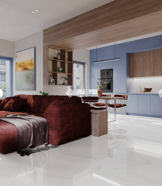 Керамограніт Fiera Ceramica | Maldivian Gray (T12Z656) 60x120 cm 209959 фото