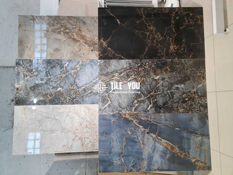 Керамограніт Italica | Canyon Blue High Glossy 60x120 см 16231 фото