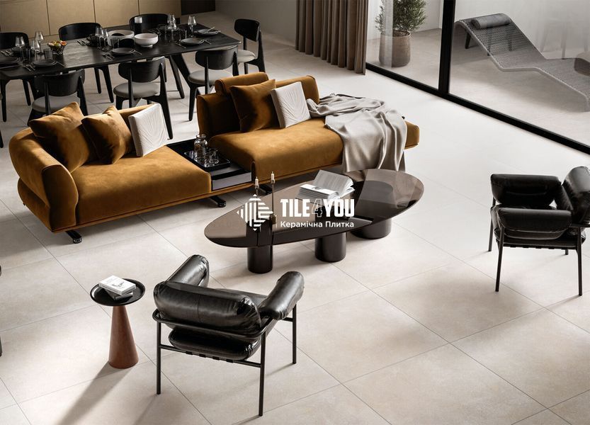 Керамограніт Cerrad | Modern Concrete Ivory RECT 597x1197x8 202338 фото