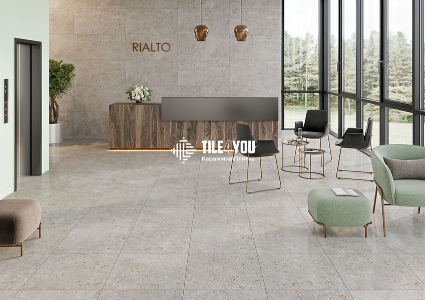 Керамограніт Cersanit | Rialto Grey Matt 59,8x59,8 см 16281 фото