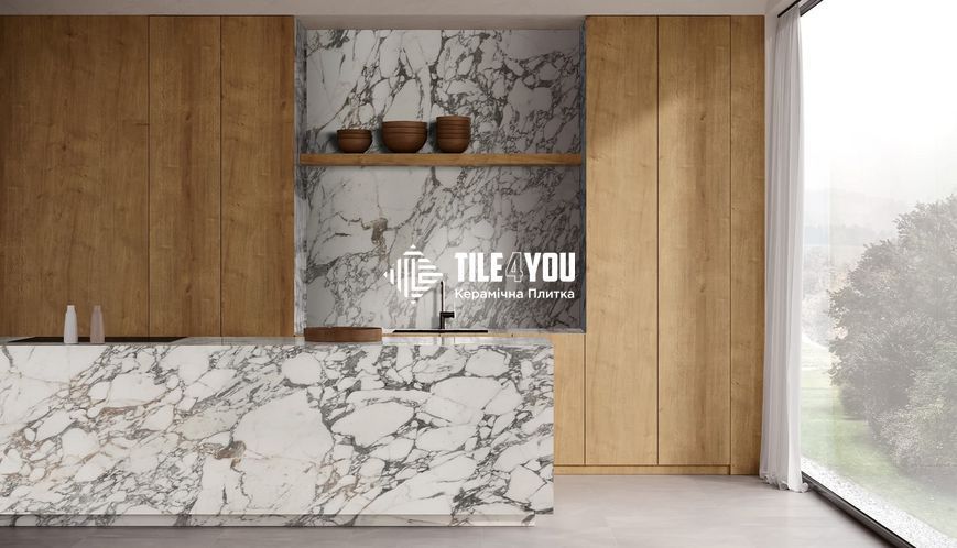 Керамограніт крупноформатний Anatolia | Arabescato Corchia 119,8x279,8 Polished 6mm (AB59P) 19324 фото