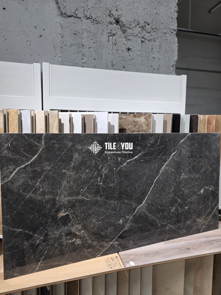Керамограніт Kutahya | Cosmos Black Crystal RPN 60x120 209703 фото