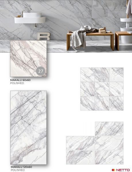Керамогранит Netto Ceramika | Makalu Polished 60&times;60 18006 фото