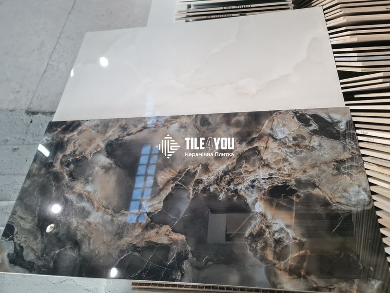 Керамограніт Teo Ceramics | Itaka Black F P 600x1200x8 R Full Lappato 1 17489 фото