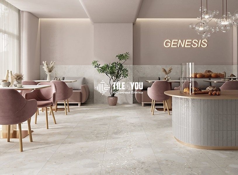Керамограніт Cersanit | Плитка Genesis cream matt rect 59,8x59,8 202814 фото