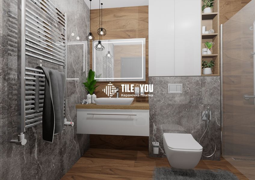 Керамогранит CERAMA MARKET | CLAROS GREY GRANDE 80х160 18056 фото